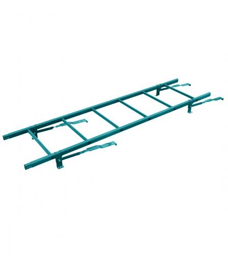 Лестница кровельная BORGE 1.8 м для черепичной кровли RAL4005