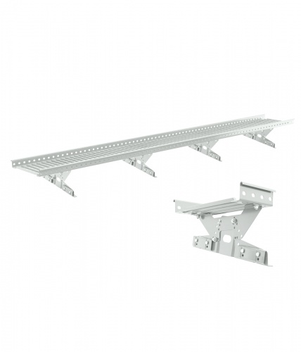 Переходный мостик BORGE 3 м для фальцевой кровли (9006)