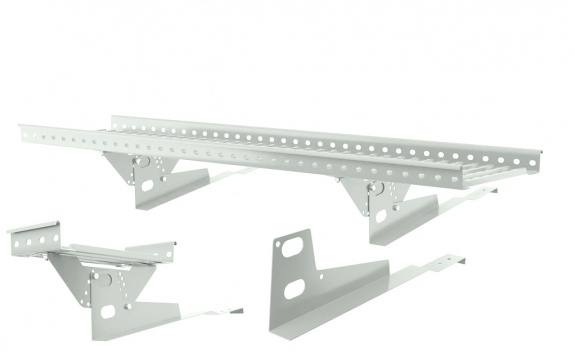 Переходный мостик BORGE 1,5 м для черепичной кровли (9003)
