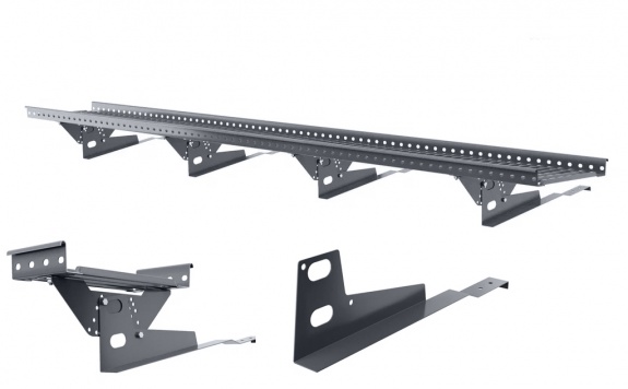 Переходный мостик BORGE 3 м для черепичной кровли (7024)