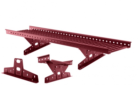 Переходный мостик BORGE, 1,5 м, для кровли из металлочерепицы, профнастила, материалов на основе битума (3005)