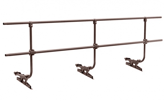 Ограждение кровельное BORGE для фальцевой кровли, 3м, RAL5005