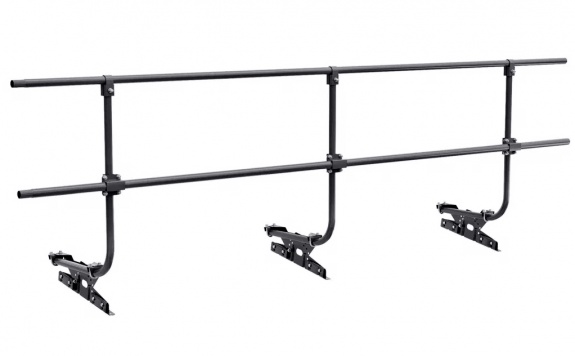 Ограждение кровельное BORGE для фальцевой кровли, 3м, RAL9005