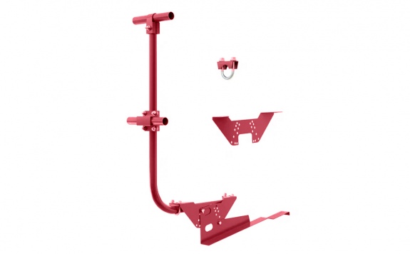 Ограждение кровельное BORGE для черепичной кровли, 3м, RAL8017