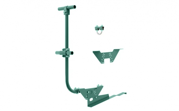 Ограждение кровельное BORGE для черепичной кровли, 3м, RAL3017