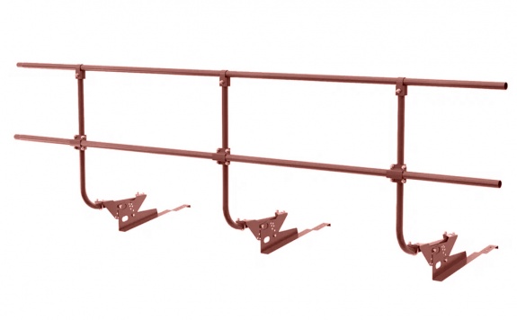 Ограждение кровельное BORGE для черепичной кровли, 3м, RR 29