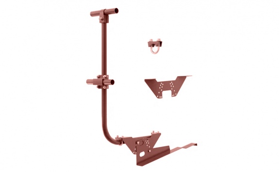 Ограждение кровельное BORGE для черепичной кровли, 3м, RR 29