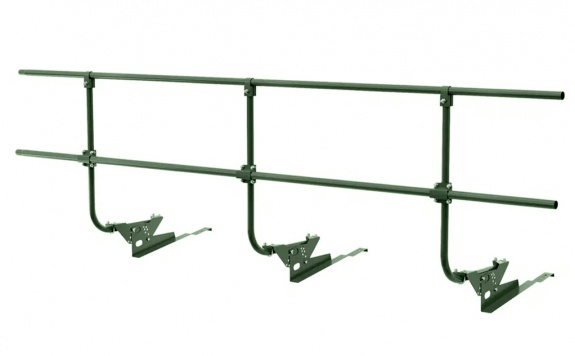 Ограждение кровельное BORGE для черепичной кровли, 3м, RR 11