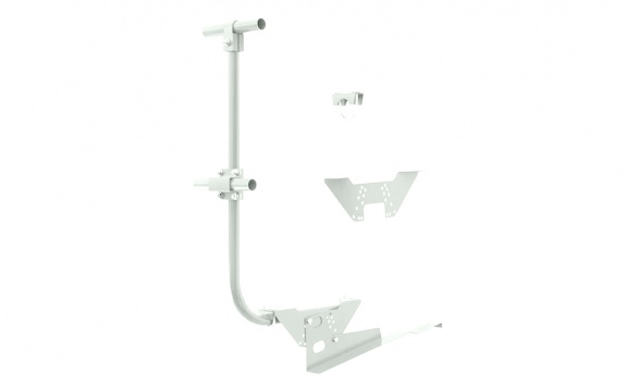 Ограждение кровельное BORGE для черепичной кровли, 3м, RAL3005