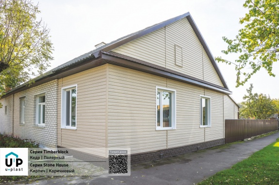 H-планка Ю-Пласт Timberblock Кедр Полярный