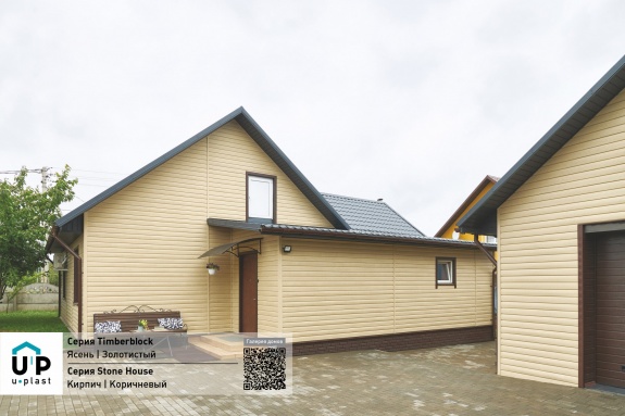 Внутренний угол Ю-пласт Timberblock Ясень золотистый