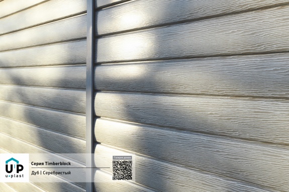 J-планка Ю-Пласт Timberblock Дуб Серебристый