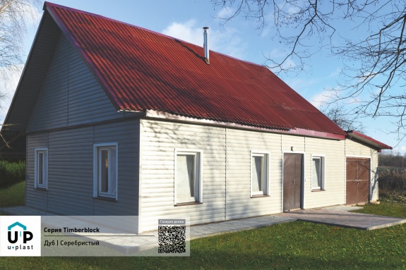 J-планка Ю-Пласт Timberblock Дуб Серебристый