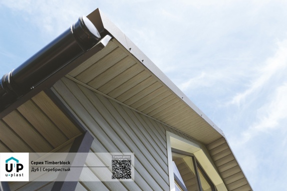 J-планка Ю-Пласт Timberblock Дуб Серебристый