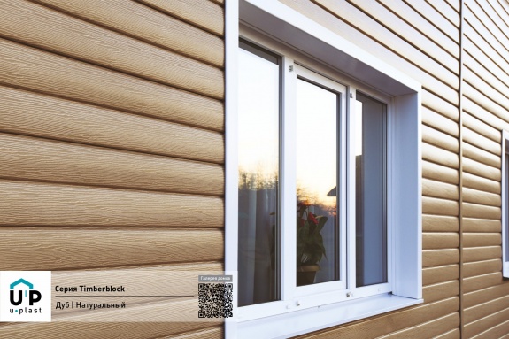 Наружный угол Ю-пласт Timberblock Дуб натуральный