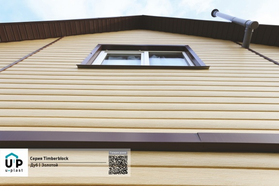 Наружный угол Ю-пласт Timberblock Дуб золотой