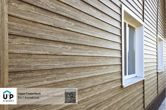 Околооконная планка Ю-пласт Timberblock Ель альпийская