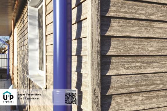 Околооконная планка Ю-пласт Timberblock Ель альпийская