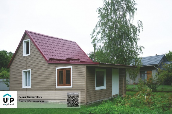 H-планка Ю-Пласт Timberblock Пихта Сахалинская