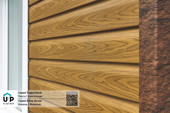 Наружный угол Ю-пласт Timberblock Пихта кавказская