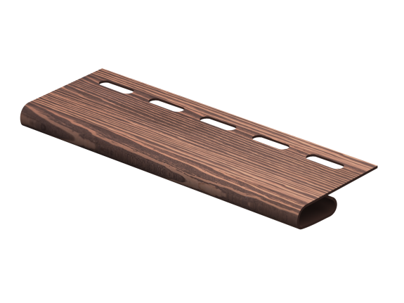 Завершающая планка Ю-пласт Timberblock Дуб мореный