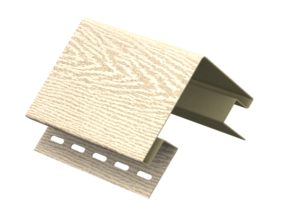 Наружный угол Ю-пласт Timberblock Ясень золотистый