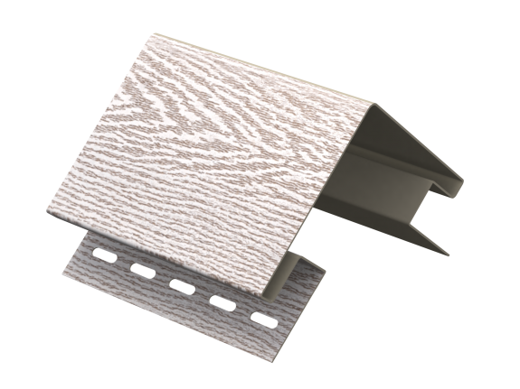 Наружный угол Ю-пласт Timberblock Ясень беленый