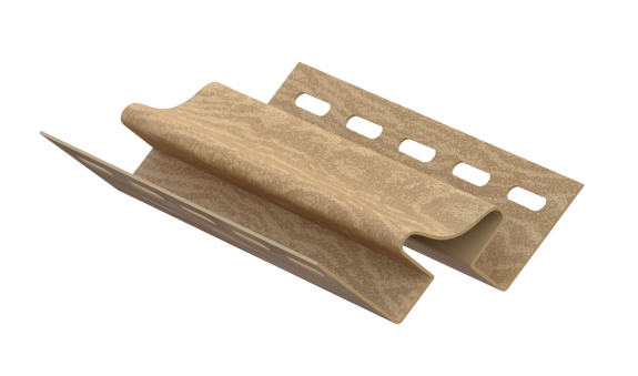 Внутренний угол Ю-пласт Timberblock Кедр янтарный