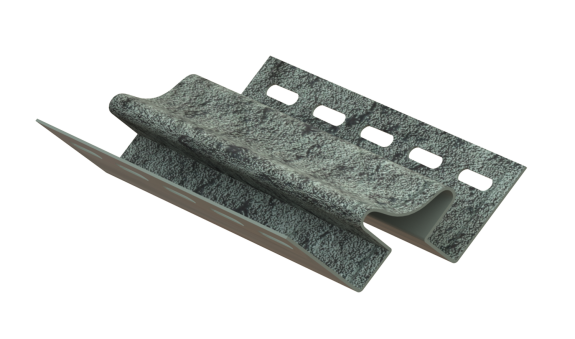 Внутренний угол  Ю-Пласт Стоун Хаус Камень изумрудный