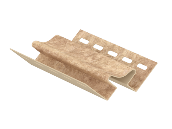 Внутренний угол  Ю-Пласт Стоун Хаус Кварцит темно-бежевый