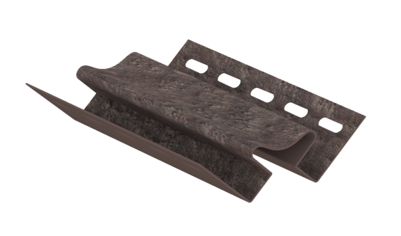 Внутренний угол Ю-Пласт Стоун Хаус Кирпич коричневый