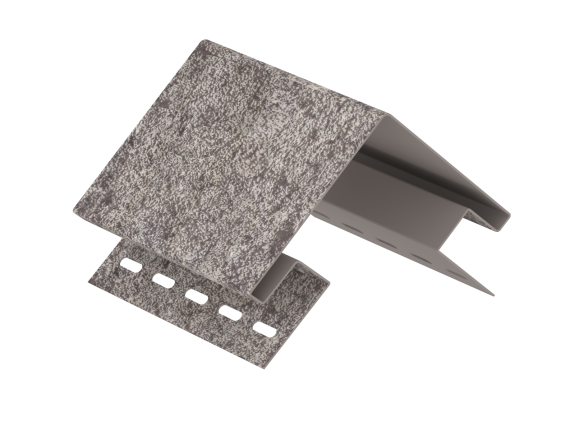 Наружный угол Ю-Пласт Стоун Хаус Сланец бежевый