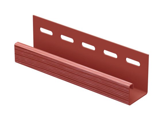 J -планка Ю-Пласт Хокла Color брусника