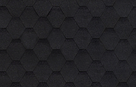 Гибкая черепица Shinglas Оптима Соната Черный