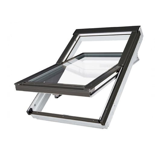Мансардное окно Fakro PTP-V U4 из ПВХ 55x98