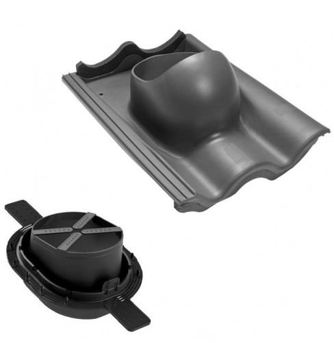 TIILI 2K Проходной элемент антрацит