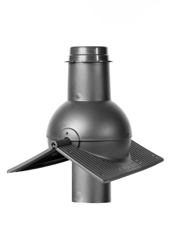 Krovent Pipe-cone коньковый выход канализации серый