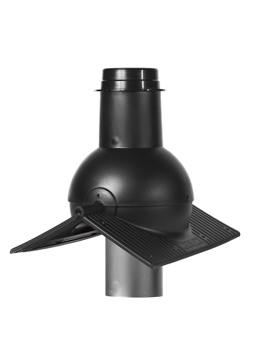 Krovent Pipe-cone коньковый выход канализации черный