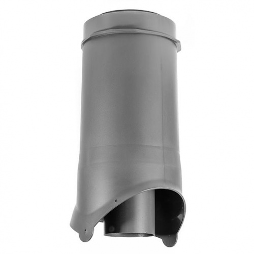 Выход канализации 125/100 изол./500 Krovent Pipe-VT IS серый