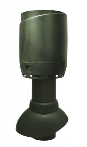 110/300/H FLOW вентиляционный выход + колпак зеленый