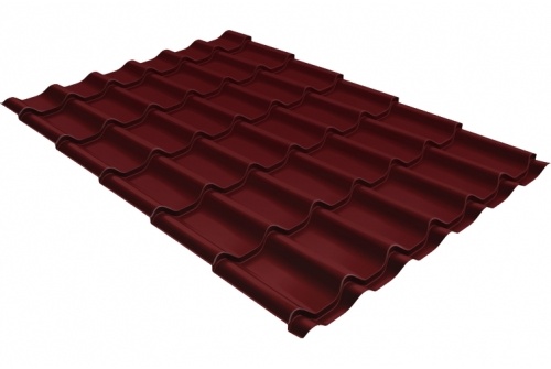 Металлочерепица модерн 0,45 Drap TX RAL 3005