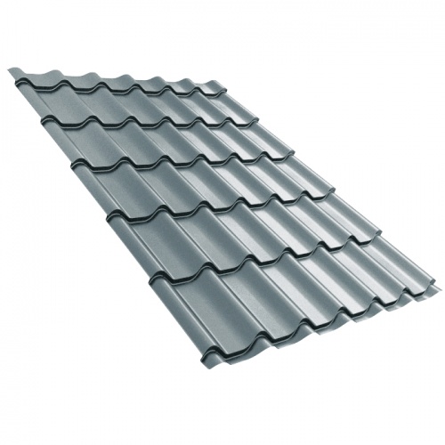 Металлочерепица классик 0,45 PE RAL 7016