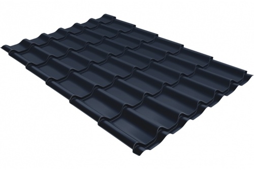 Металлочерепица модерн 0,45 Drap TX RAL 7024