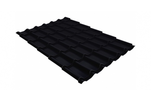 Металлочерепица модерн 0,45 Drap ST RAL 9005