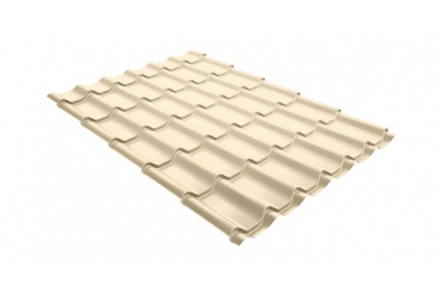 Металлочерепица модерн 0,45 PE RAL 1015