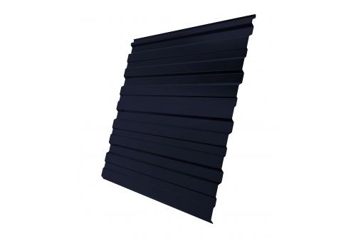 Профнастил С10R Grand Line 0,5 PurLite Matt RAL 9005 черный