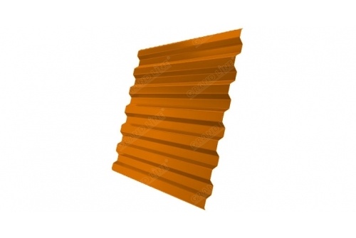 Профнастил С21R 0,45 PE RAL 2004 оранжевый