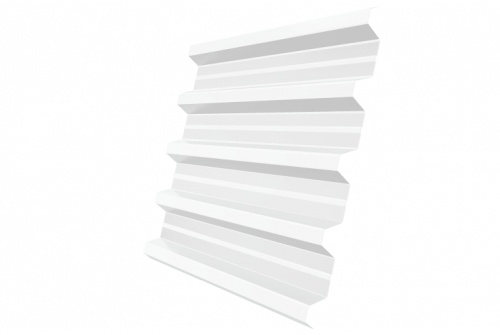 Профнастил H60R 0,7 PE RAL 9003 сигнальный белый