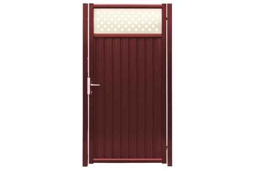 Калитка Estet Plus 2,4х1 RAL 3005/1014