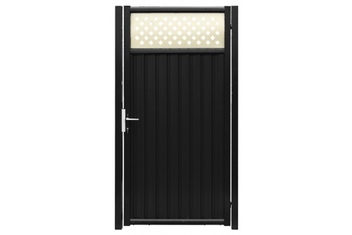 Калитка Estet Plus 2,0х1 RAL 7024/1013